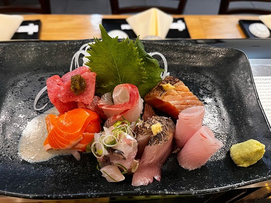 Jo sashimi dinner