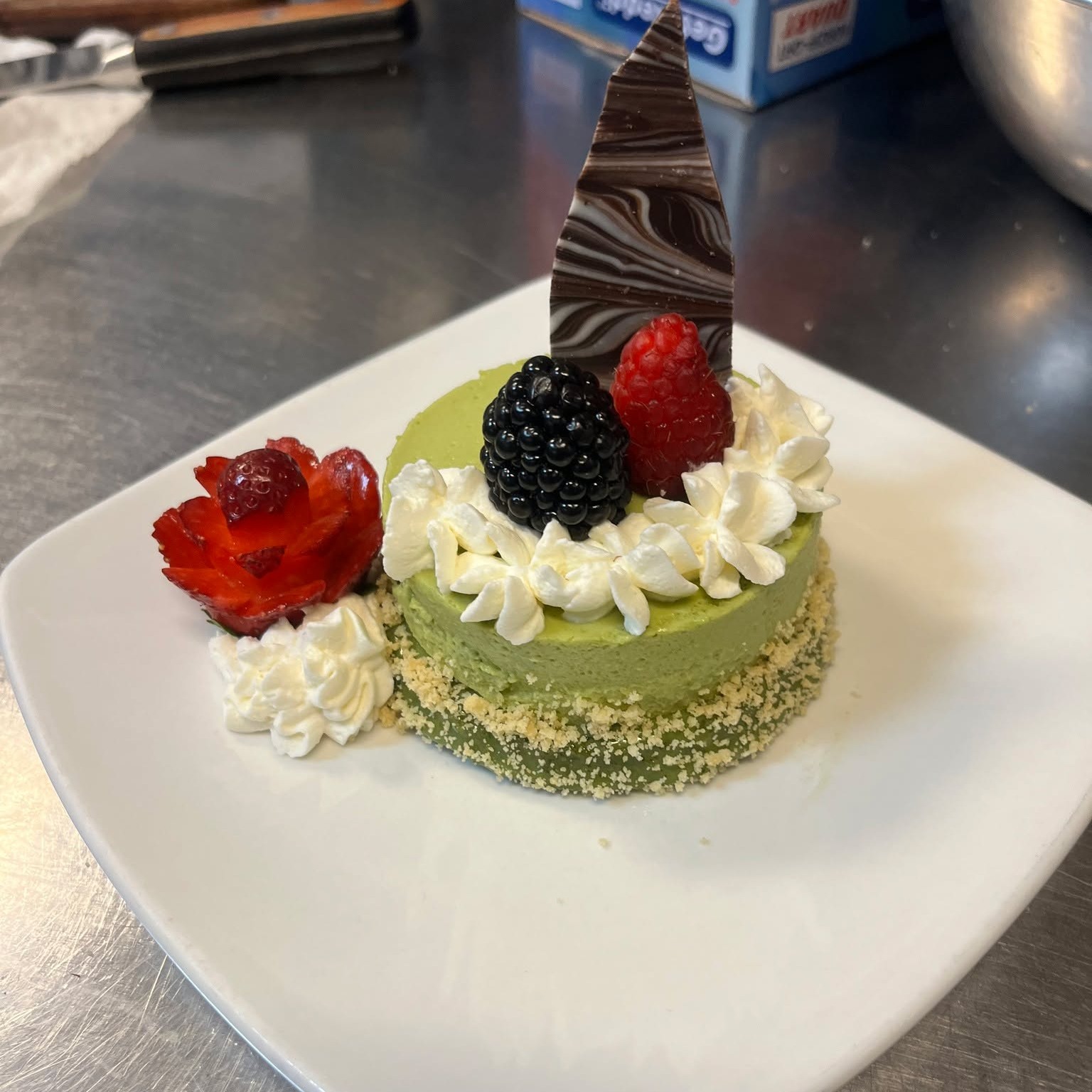 matcha mousse entreme